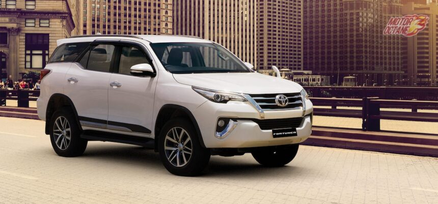 Toyota Fortuner Petrol Manual Variant Discontinued